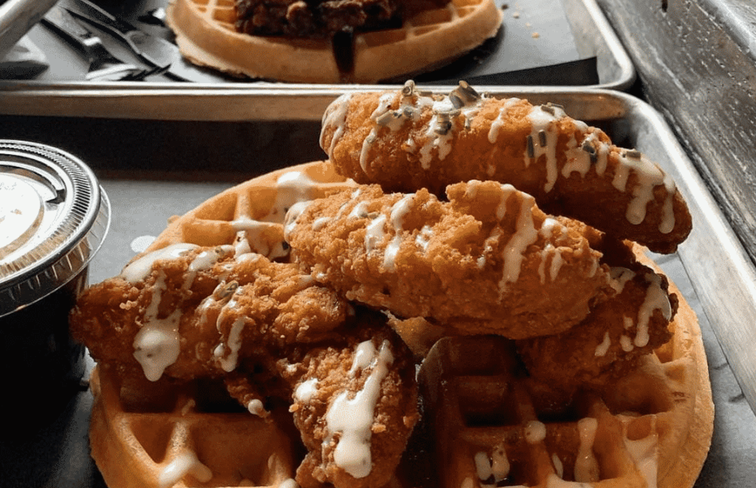 17. Chicken and Waffles – The Dirty Bird, Toronto