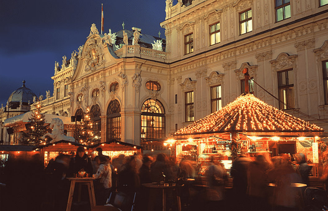 5. Christmas Village Belvedere Palace – Vienna, Austria