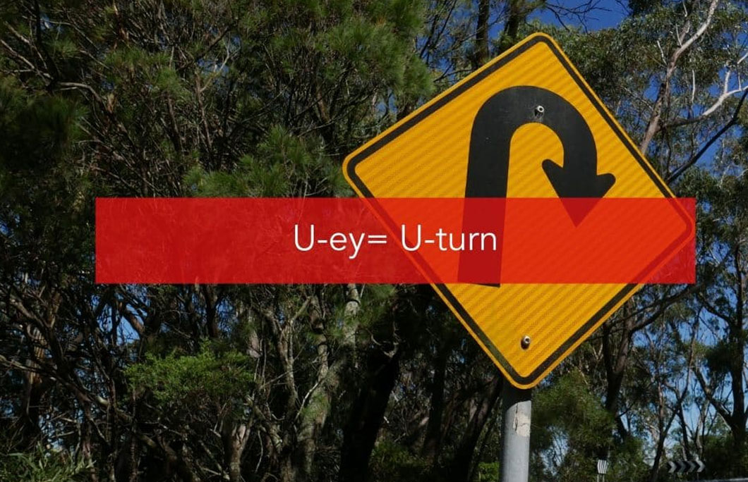 U-ey= U-turn