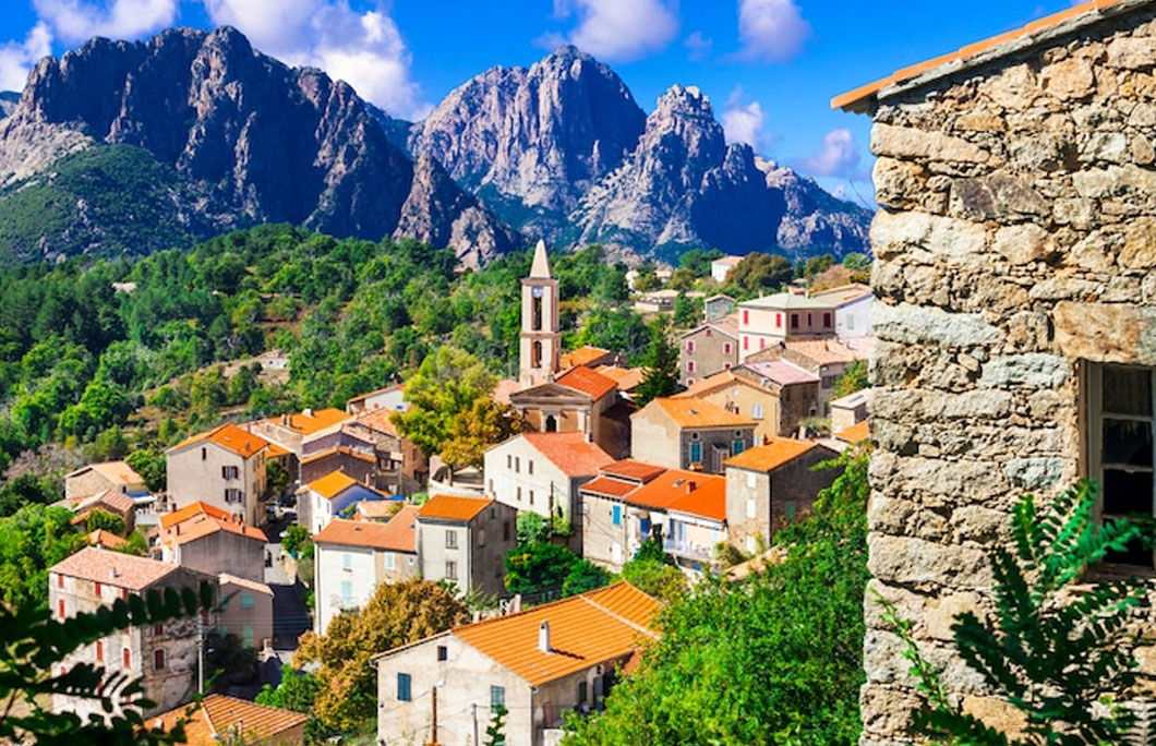 Corsica is more mountainous than you might think