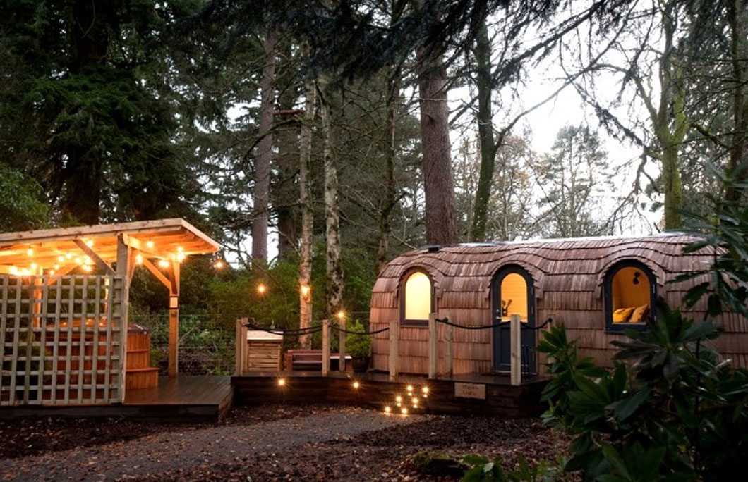 5. Culdees Castle Estate Glamping, Perth 