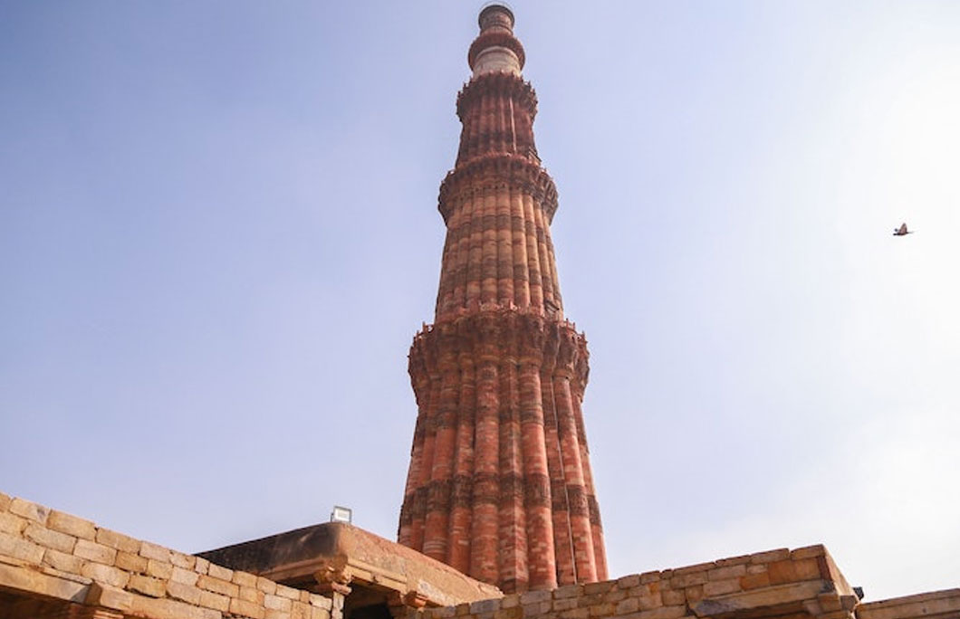 Delhi is home to the tallest brick minaret in the world