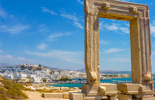 Delian Apollo sur l'île de Naxos
