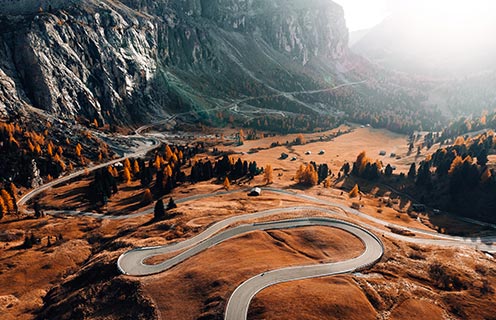 The Great Dolomites Road, Italy