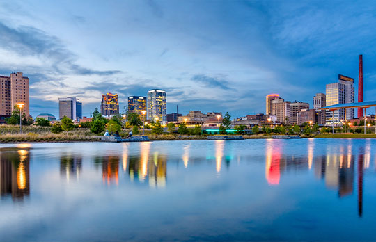 Downtown City Skyline