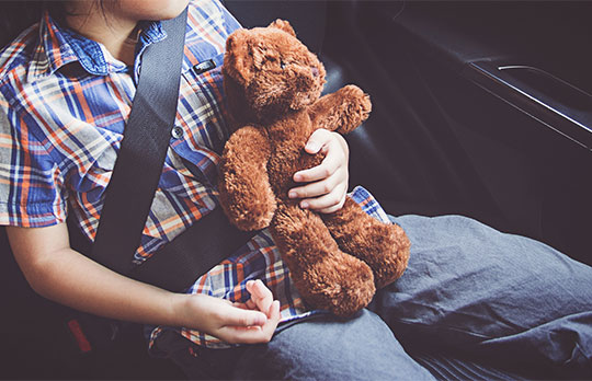 Seatbelts & driving with kids