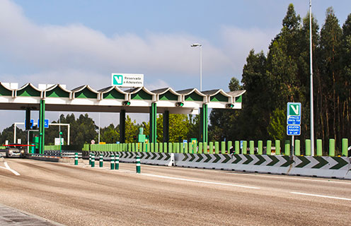 Road map of Portugal: roads, tolls and highways of Portugal