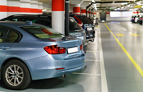 Driving in Turkey Car Park