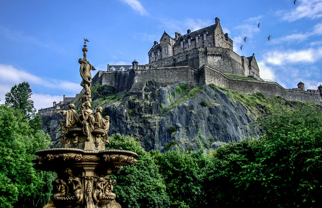 When was Edinburgh castle built?