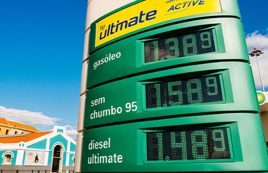 El precio de la gasolina