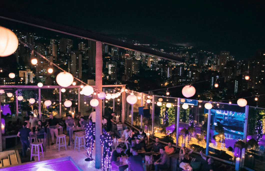 24th. Envy Rooftop Bar – Medellin, Colombia