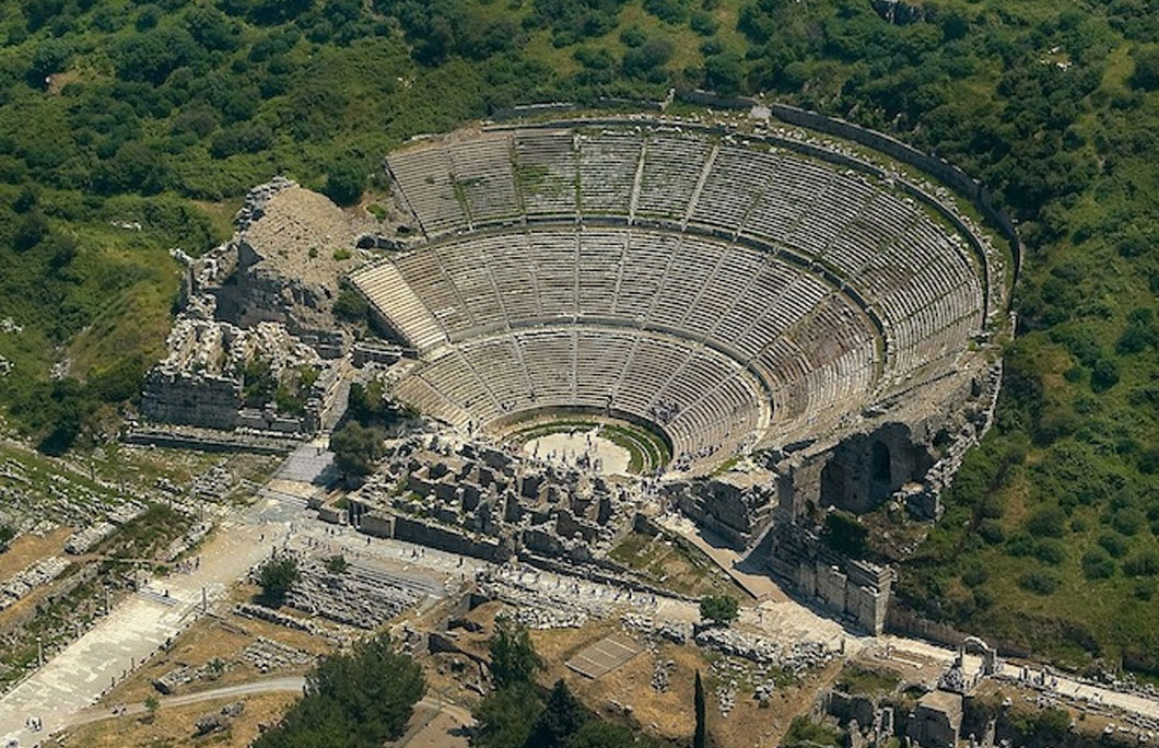 Ephesus was the second biggest city of the Roman Empire