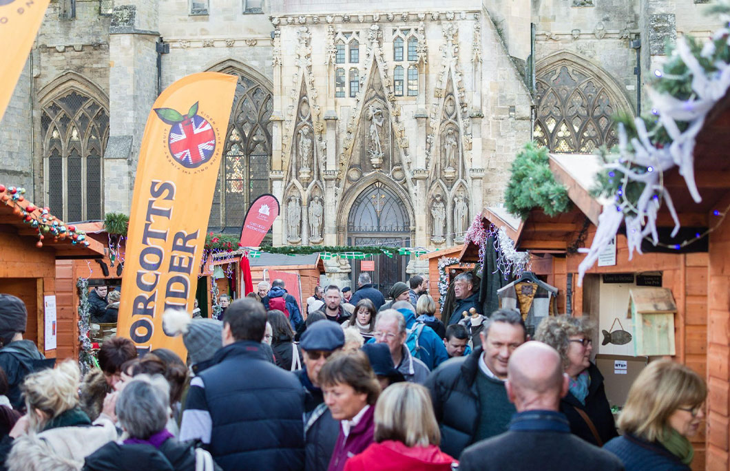 Exeter Cathedral Christmas Market