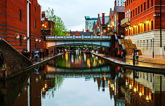 Famous Birmingham Canal
