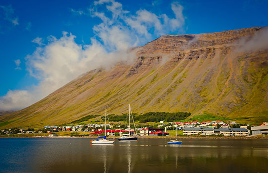 Fjord islandais