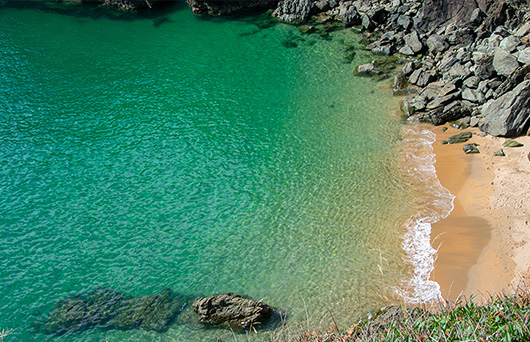 Gara Rock, Devon