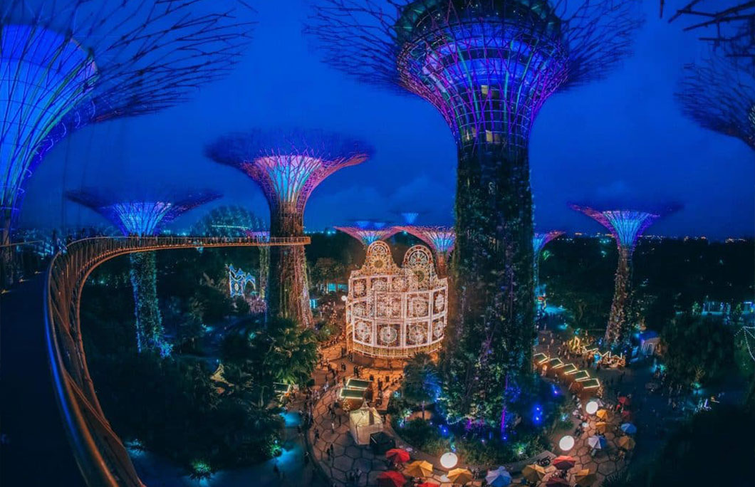 11. Gardens by the Bay’s Christmas Wonderland – Singapore