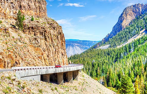 The Grand Loop Road, USA 