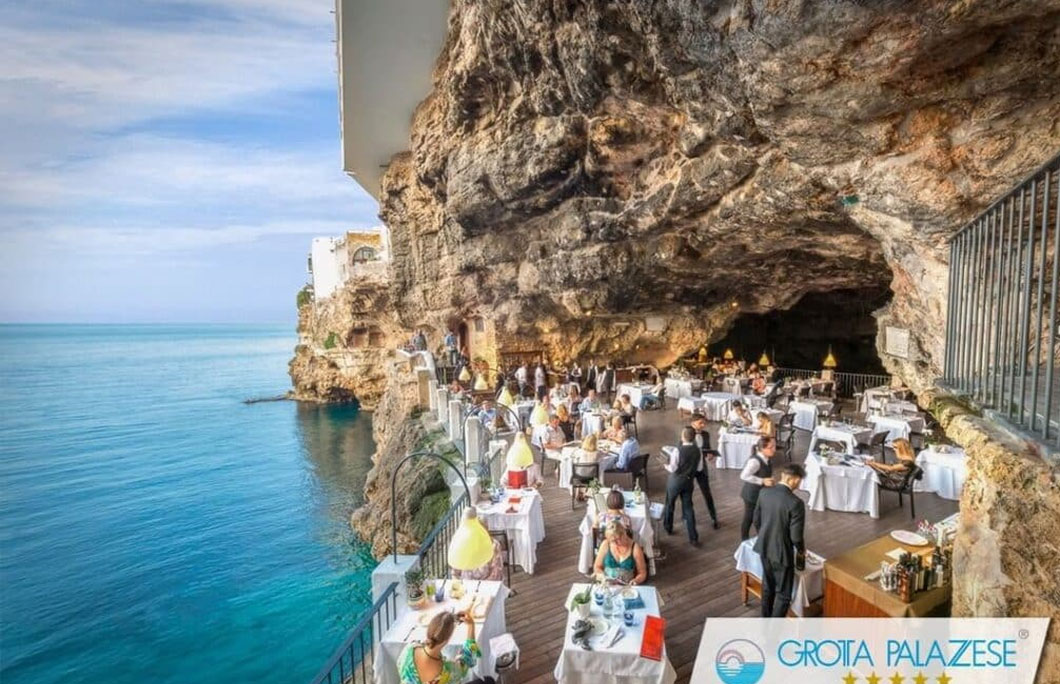 11. Grotta Palazzese – Puglia, Italy