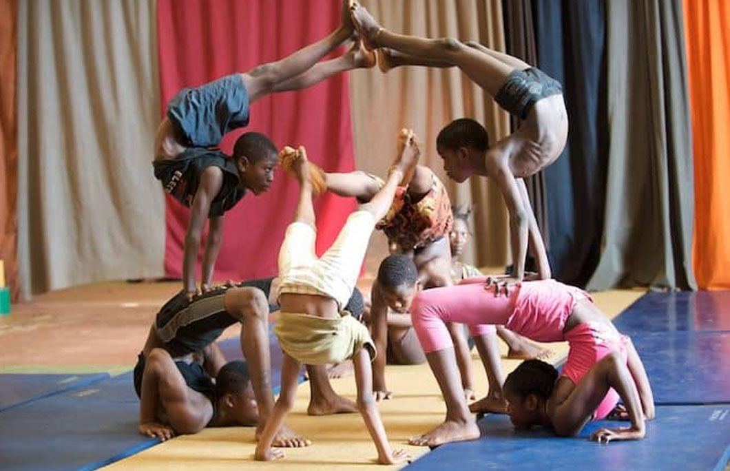 Guinea is home to some of Africa’s greatest acrobats