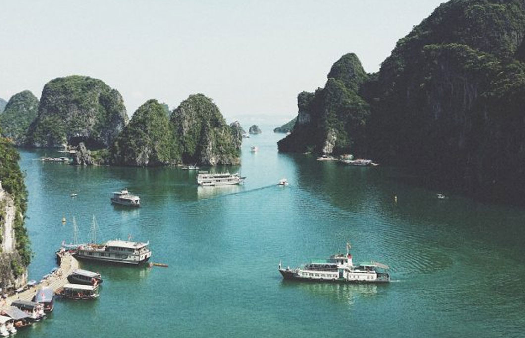 Ha Long Bay has been inhabited for a really long time