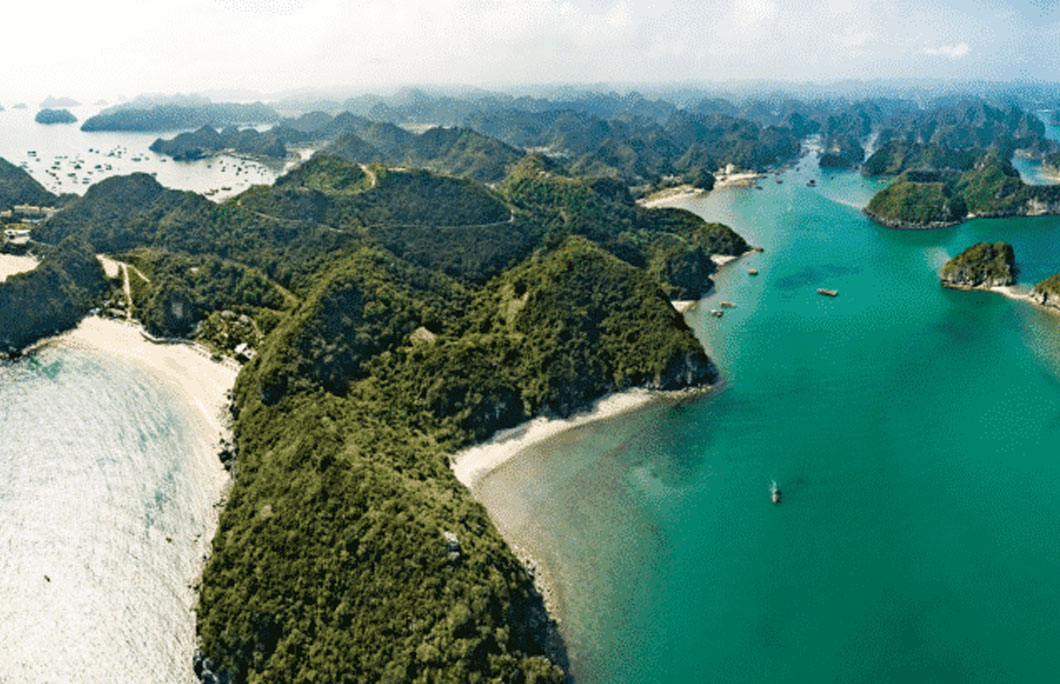 Ha Long Bay is made up of over 1,000 islands