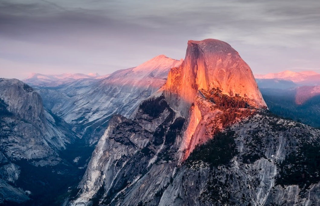 Half Dome was first summited in 1875