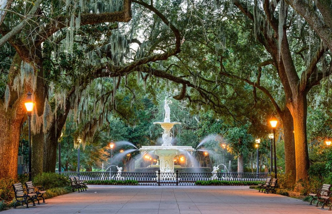 1. Have an afternoon picnic at Forsyth Park