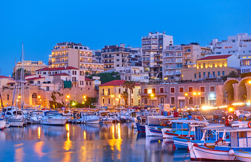 Heraklion is the fifth largest city in Greece