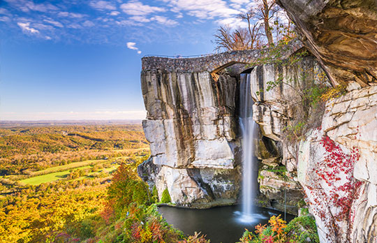 High Falls during Autumn