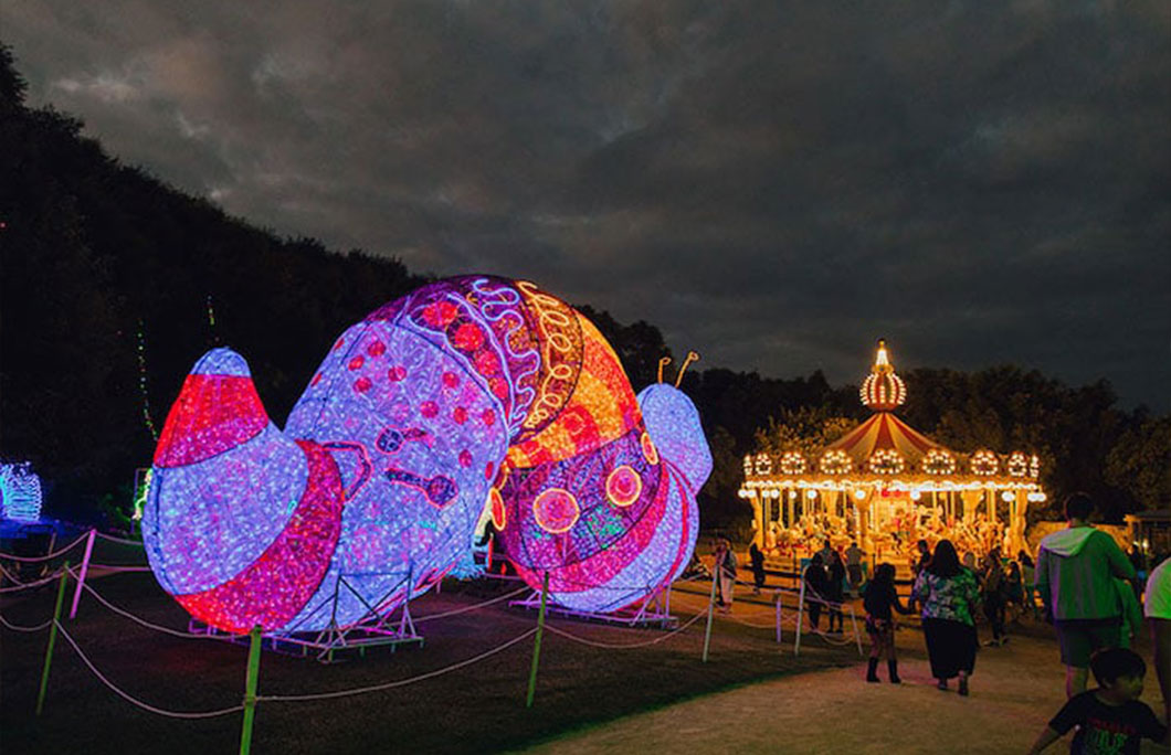 41. Hunter Valley Gardens Christmas Spectacular – Polbokin, Australia