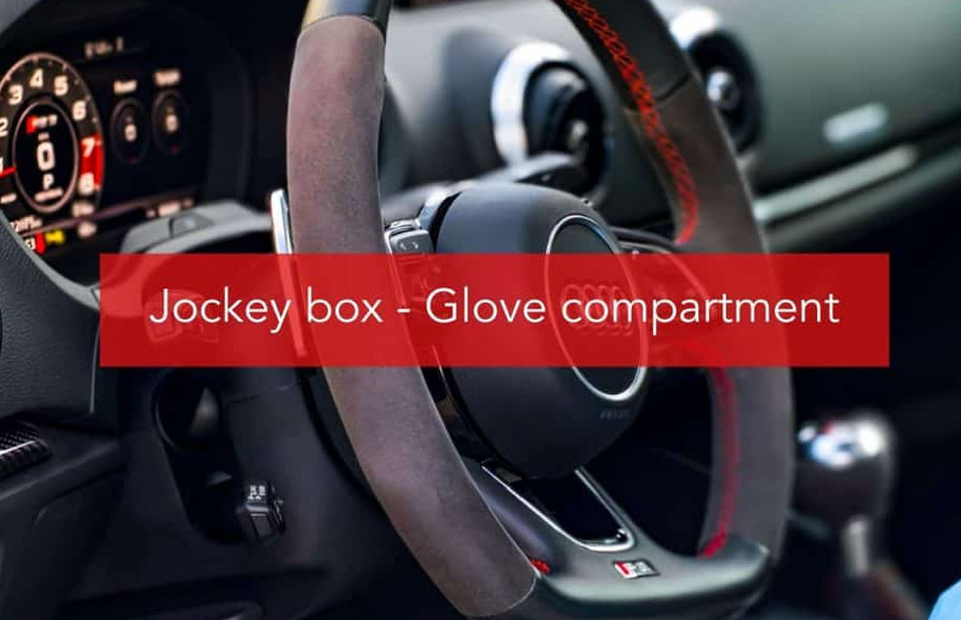Jockey box – Glove compartment