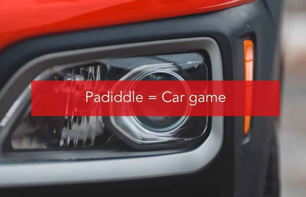 Padiddle = Car game