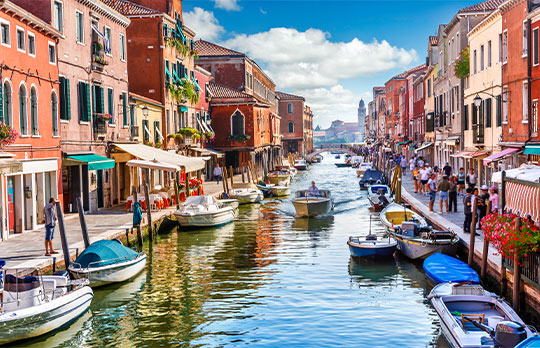 Island murano in Venice