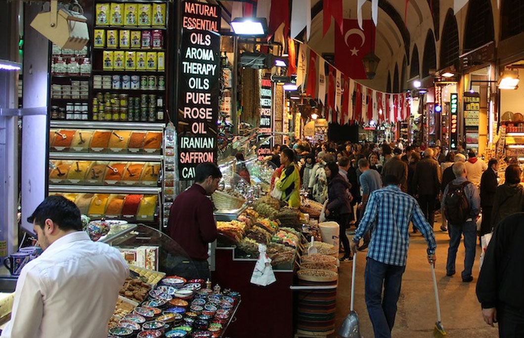 Istanbul is home to the oldest covered market in the world