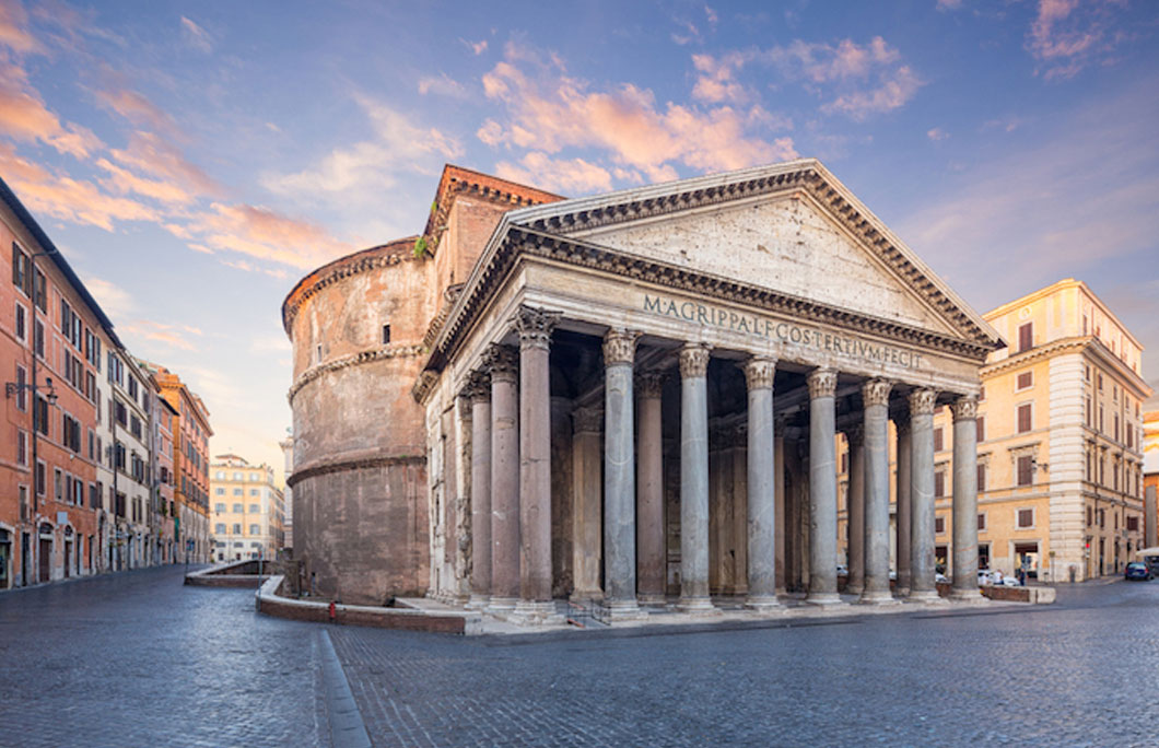 italy the pantheon rome