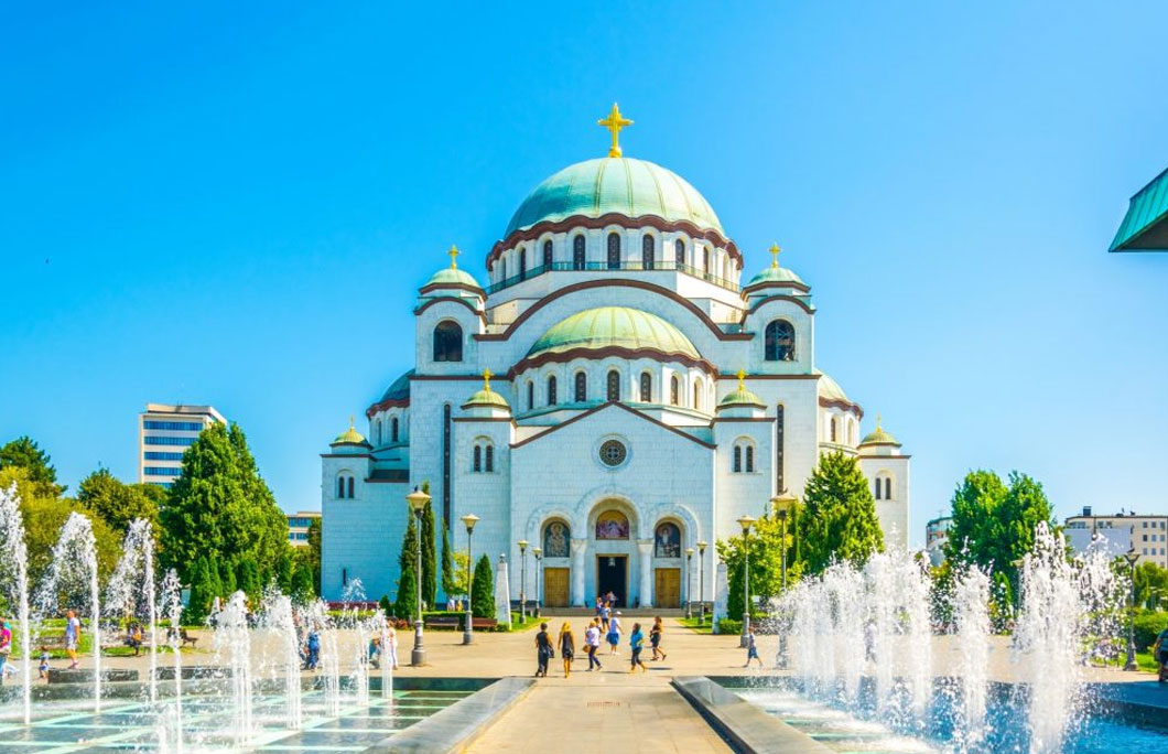It’s home to a very impressive Orthodox church
