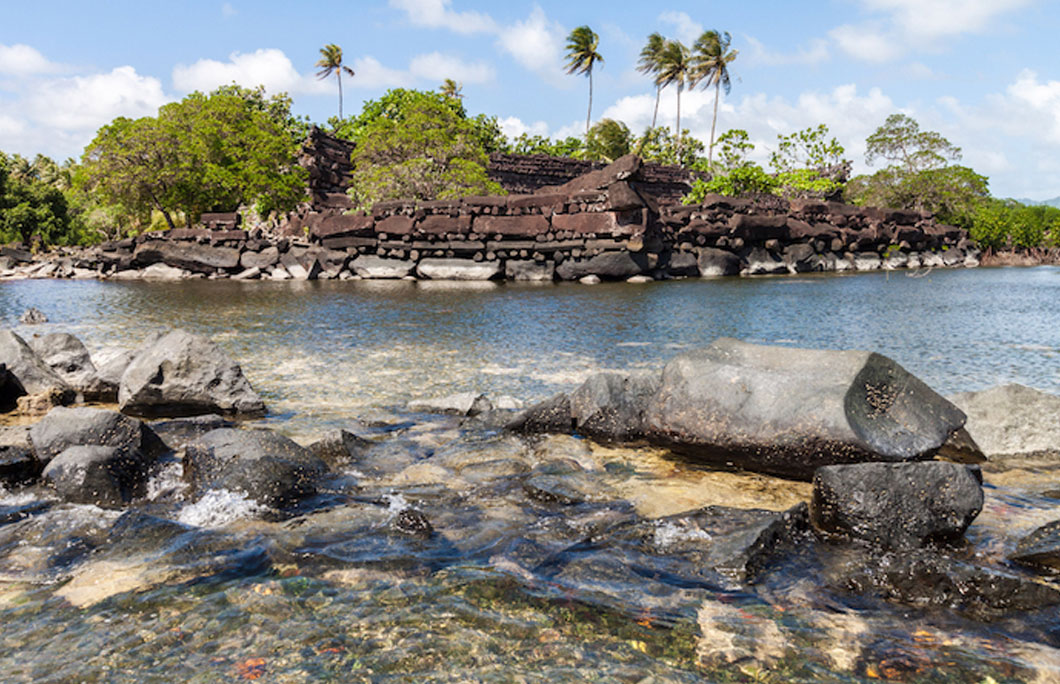 It’s home to the world’s only ancient city built on a coral reef