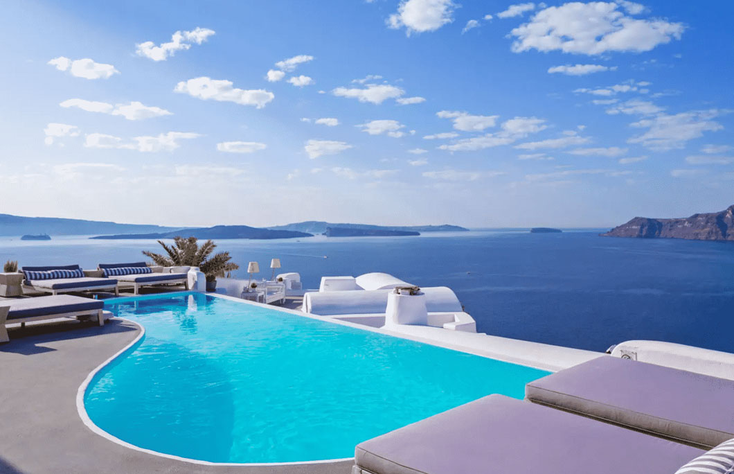  Katikies Hotel – Santorini, Greece