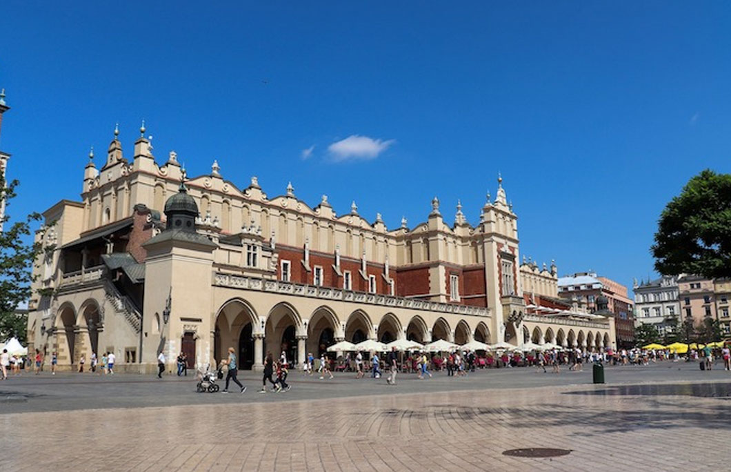 Kraków is home to the largest medieval market square in Europe