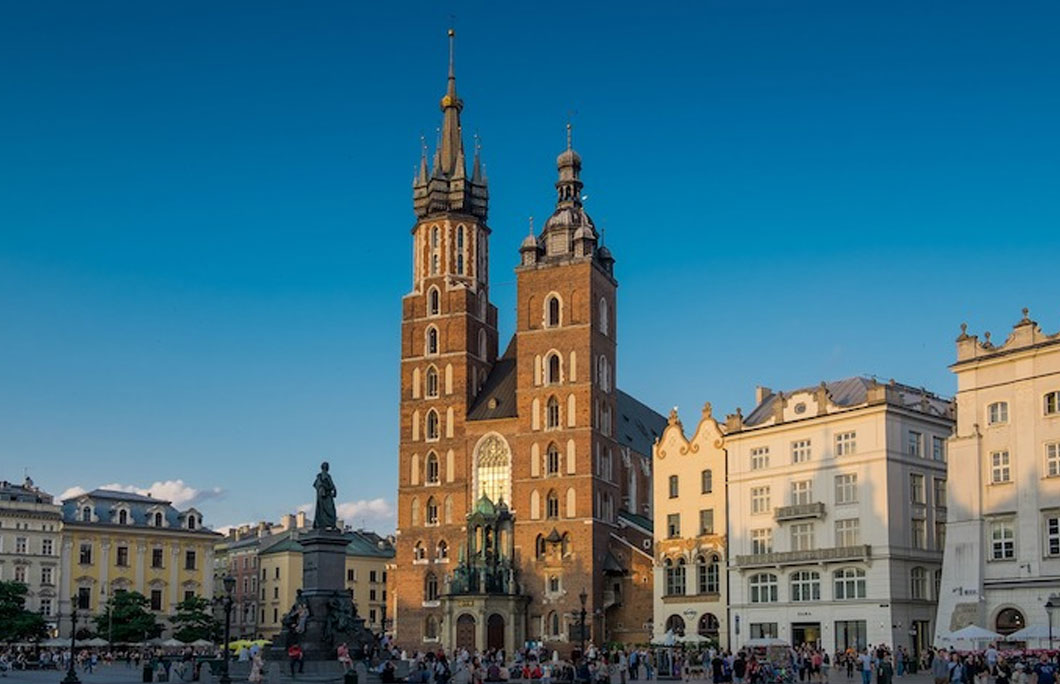 Kraków was once the capital of Poland