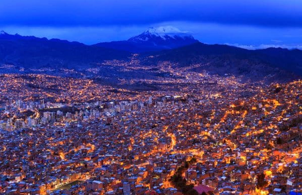 7. La Paz, Bolivia