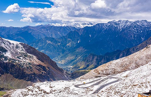 Leh to Manali, India