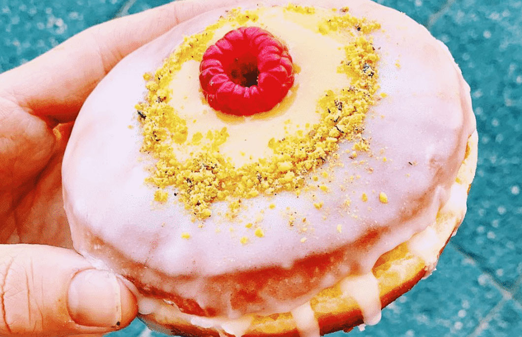 16. Lemon Sherbert Deluxe – Top Dup Donuts