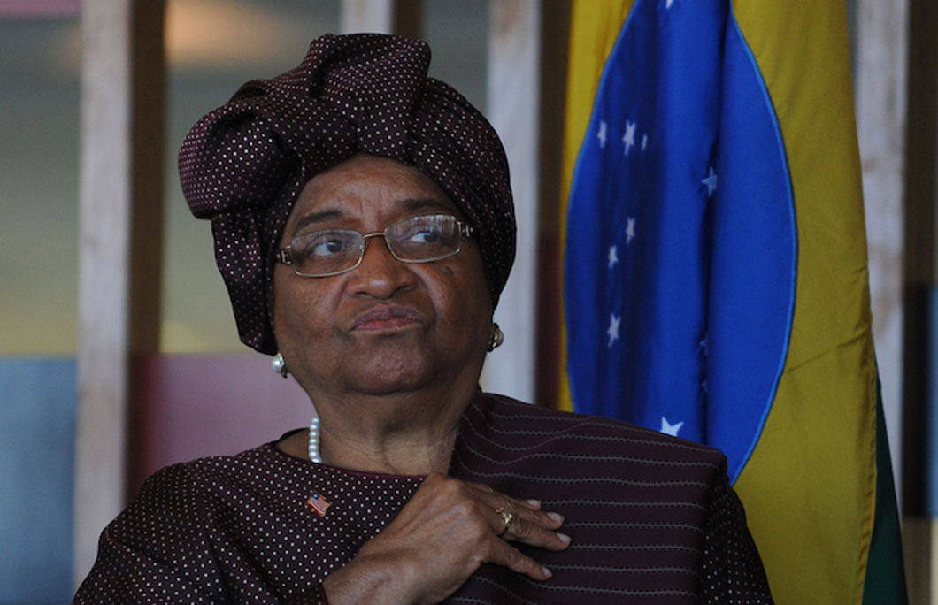 Liberia elected the first female president in Africa