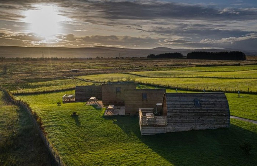 2. Loch Shin Luxury Pods, Lairg 