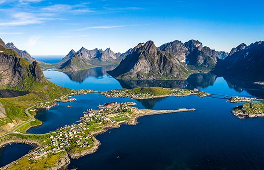 The Lofoten Islands Road