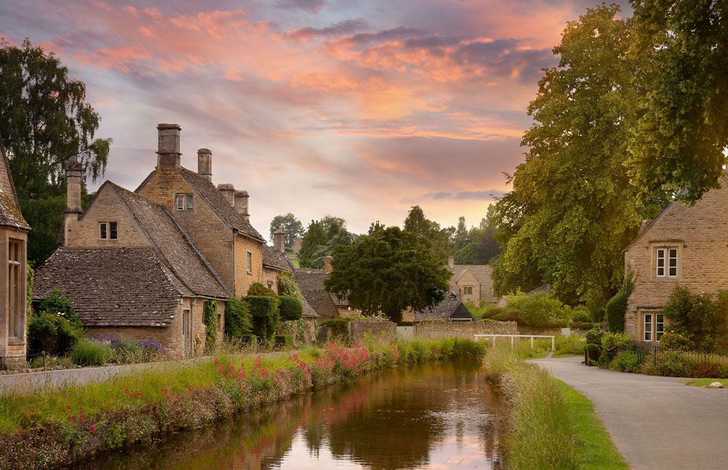 Lower Slaughter, the Cotswolds, England