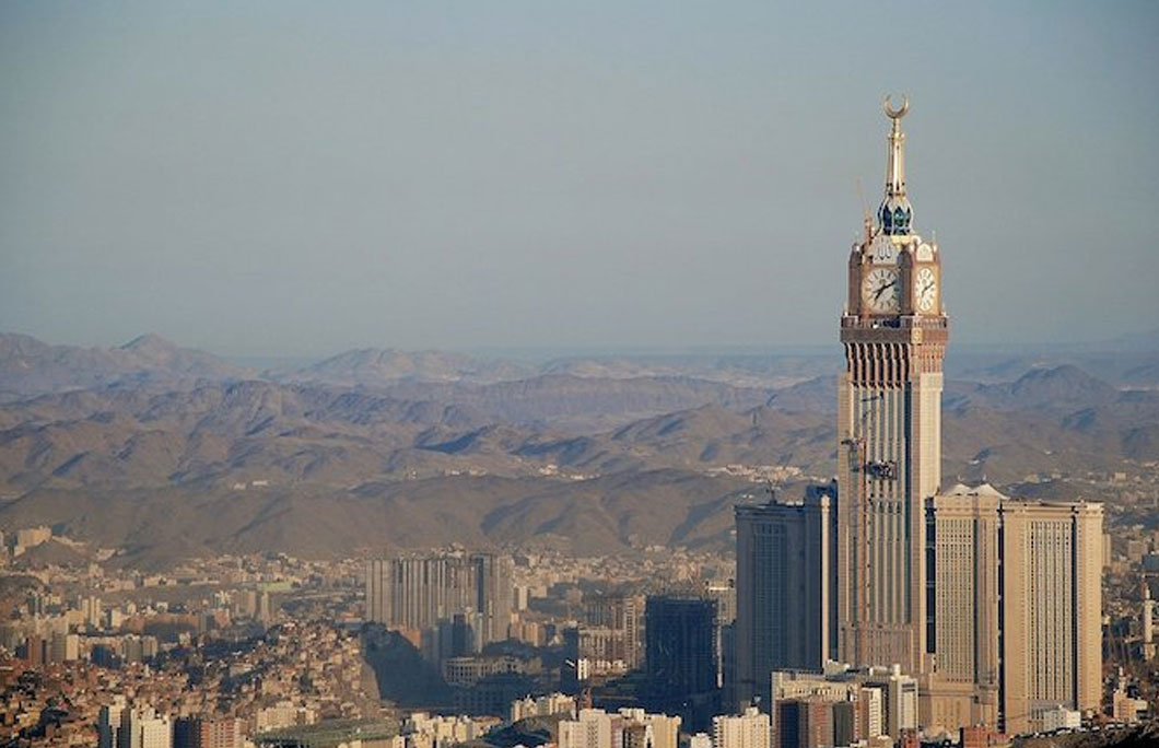 Mecca is a city in Saudi Arabia