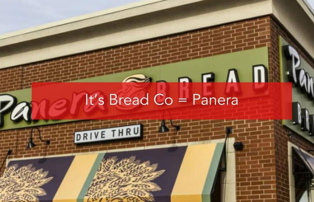 It’s Bread Co. = Panera